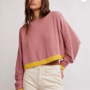 NWT Free People We The Free Into The Blue